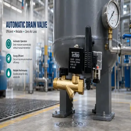 auto drain valve vs manual drain valve