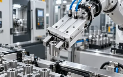 parallel grippers types working principle applications 