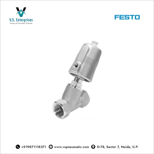 Festo Air Pneumatic Angle Valve Dealer in Noida