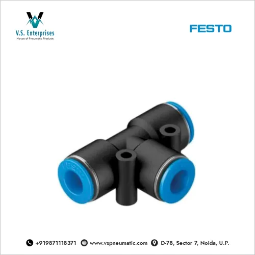Festo Pneumatic Equal Tee Dealer in Noida