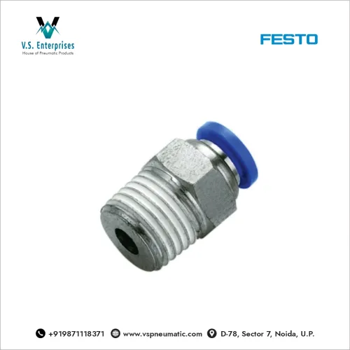Festo Pneumatic Male Connector Dealer in Noida