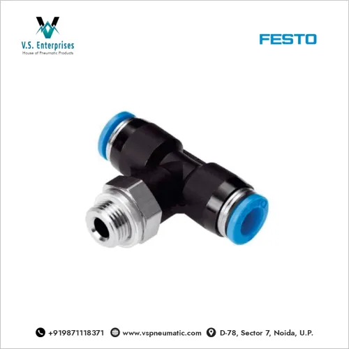 Festo Pneumatic Male Tee Branch Dealer in Noida