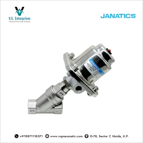 Janatics Air Pneumatic Angle Valve Dealer in Noida