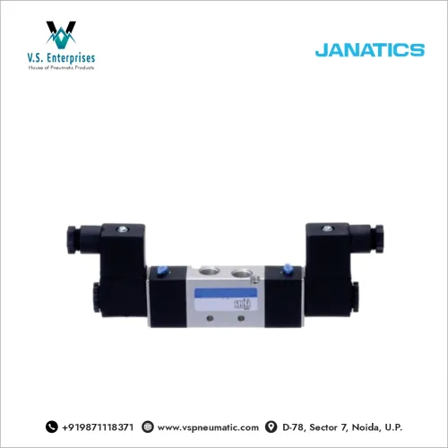 Janatics Air Pneumatic Double Solenoid Valve Dealer in Noida