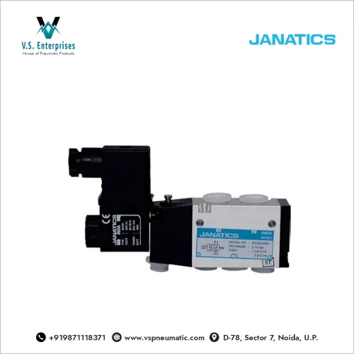 Janatics Air Pneumatic Single Solenoid Valve Dealer in Noida