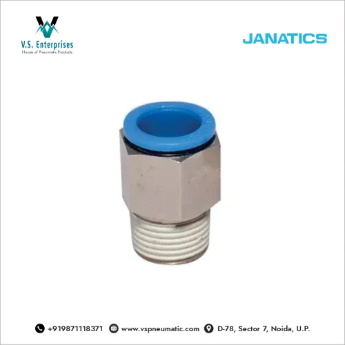 Janatics Pneumatic Male Connector Dealer in Noida