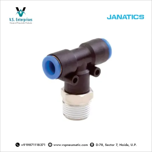 Janatics Pneumatic Male Tee Branch Dealer in Noida
