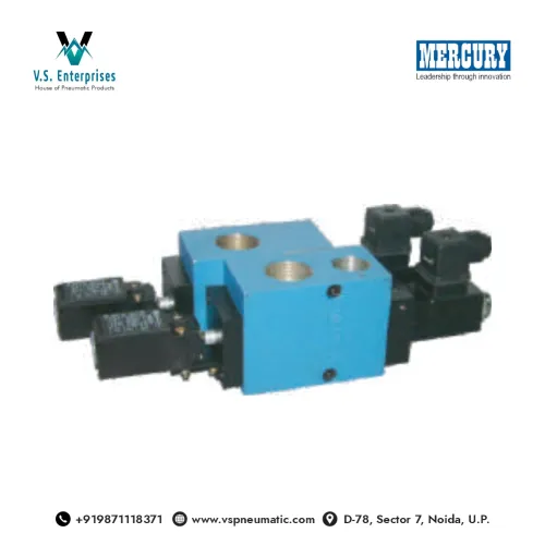 Mercury Air Pneumatic Double Solenoid Valve Suppliers in Noida