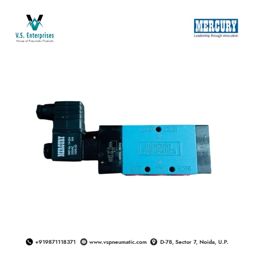 Mercury Air Pneumatic Solenoid Valve Suppliers in Noida