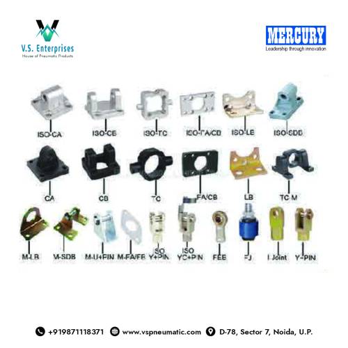 Mercury Hydro Pneumatic Cylinder and Accessory Suppliers in Noida