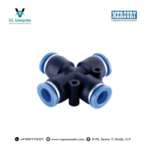 Mercury Pneumatic Union Cross  Suppliers in Noida
