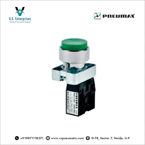 Pneumax Air Pneumatic Mechanical Push Button Valve Dealer in Noida