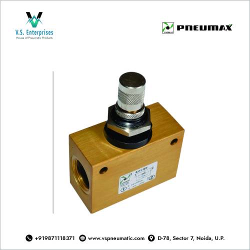 Pneumax Flow Control Valve Dealer in Noida