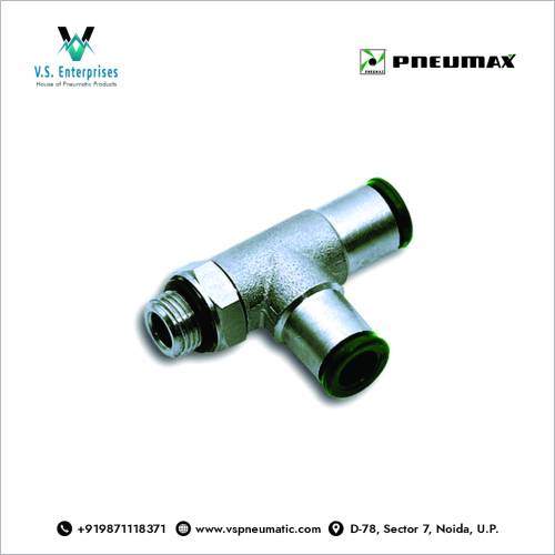 Pneumax Pneumatic Male Tee Branch Dealer in Noida