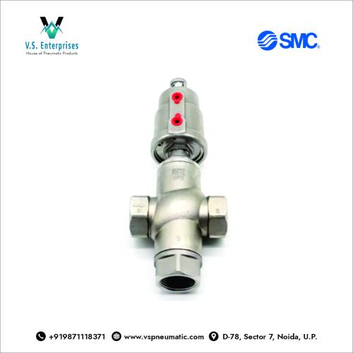 SMC Air Pneumatic Angle Valve Dealer in Noida
