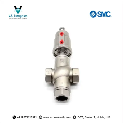 SMC Air Pneumatic Angle Valve Dealer in Noida