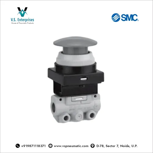 SMC Air Pneumatic Mechanical Push Button Valve Dealer in Noida
