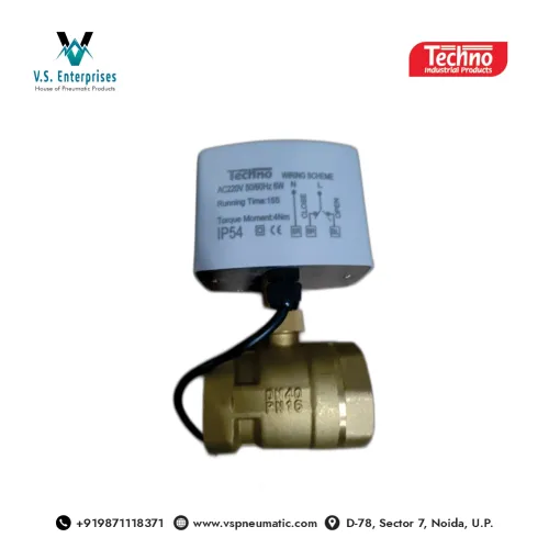 Techno Air Pneumatic Motorized Solenoid Valve  Suppliers in Noida