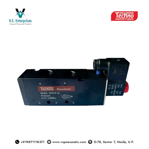 Techno Air Pneumatic Single Solenoid Valve Suppliers in Noida