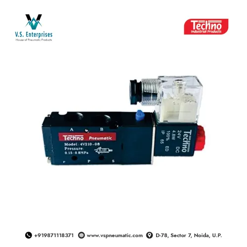Techno Air Pneumatic Solenoid Valve Suppliers in Noida