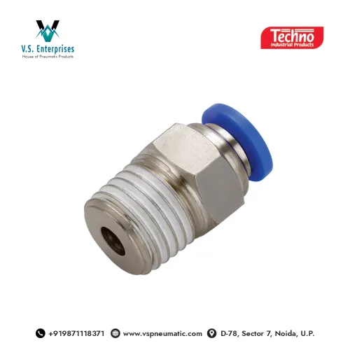 Techno Pneumatic Male Connector Suppliers in Noida