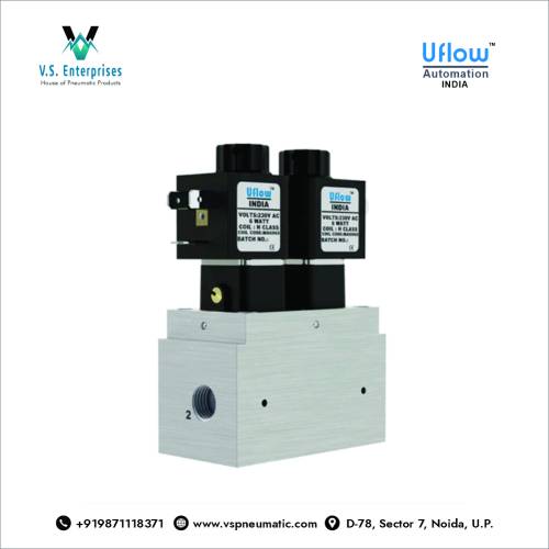 Uflow Air Pneumatic Solenoid Valve Dealer in Noida