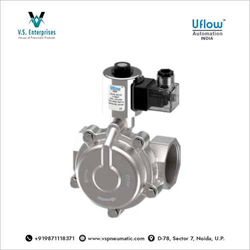 Uflow Air Pneumatic Steam Valve Dealer in Noida