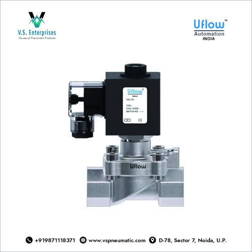 Uflow High Pressure Solenoid Valve Dealer in Noida