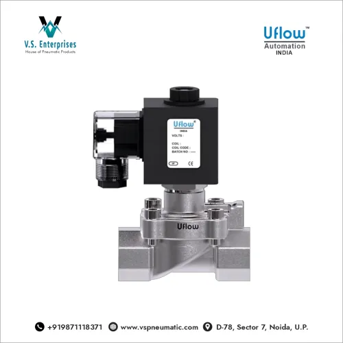 Uflow High Pressure Solenoid Valve Dealer in Noida