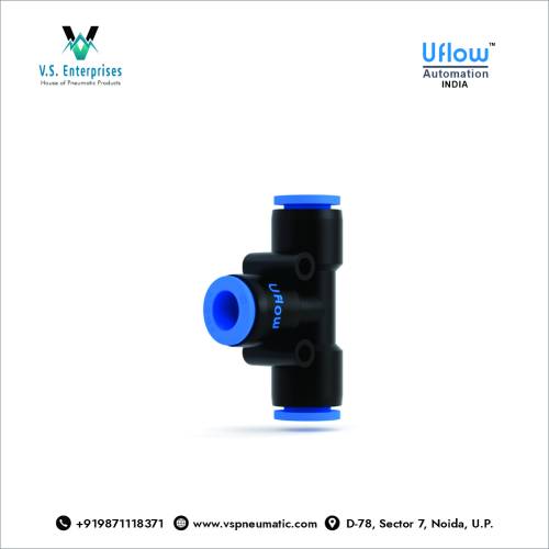 Uflow Pneumatic Equal Tee Dealer in Noida