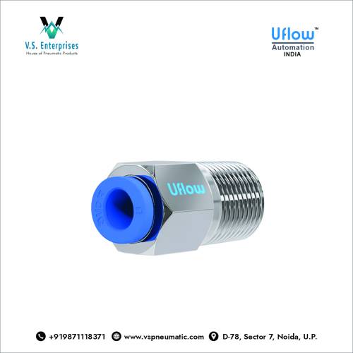 Uflow Pneumatic Male Connector Dealer in Noida