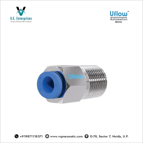 Uflow Pneumatic Male Connector Dealer in Noida